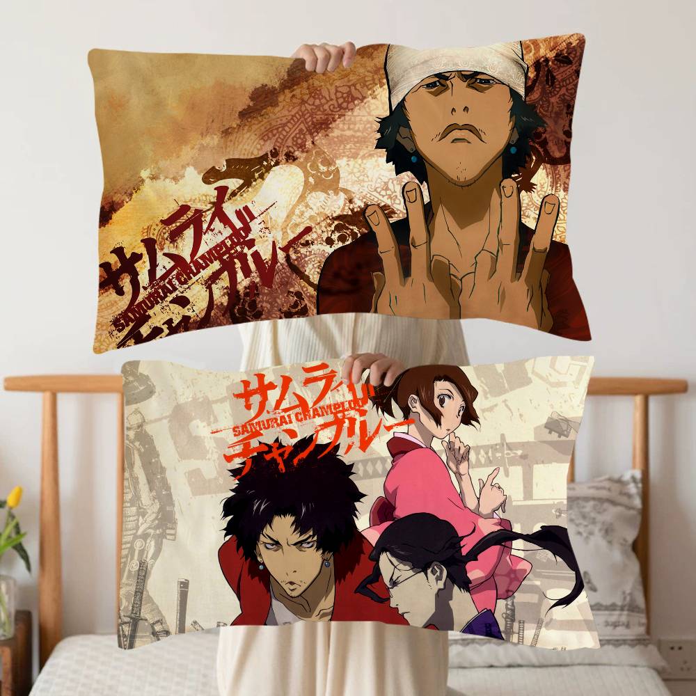 Home Textiles Towel Set - Poszewka na poduszkę Adventure Anime Samurai