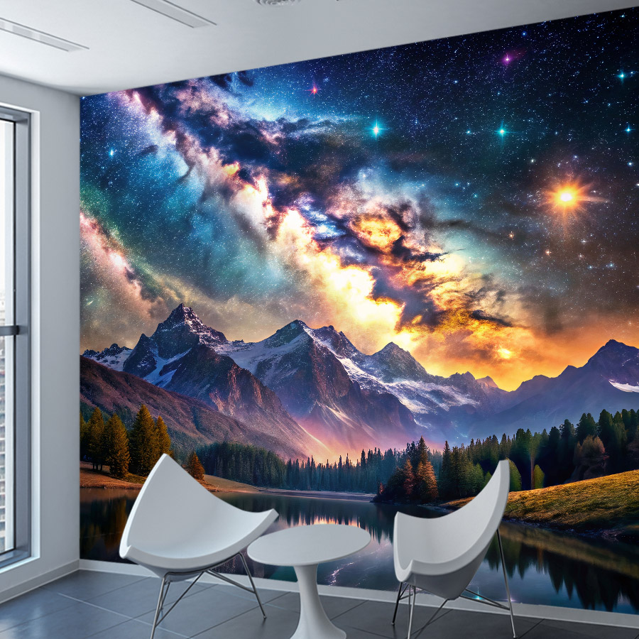 Galaxy Home Textiles - Opcjonalna tapeta samoprzylepna, wodoodporna, odporna na