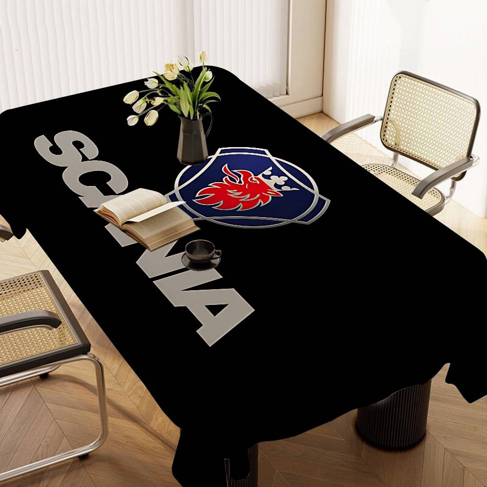 Home Textiles Today Logo - Obrus z logo S-Scania, zmywalny, na