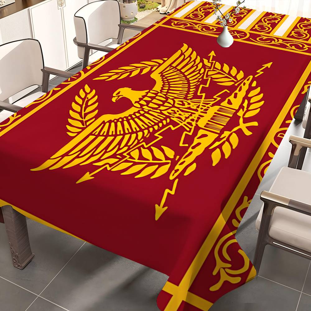 Home Textiles Today Logo - Obrusy prostokątne z logo Roman S-SPQRs,