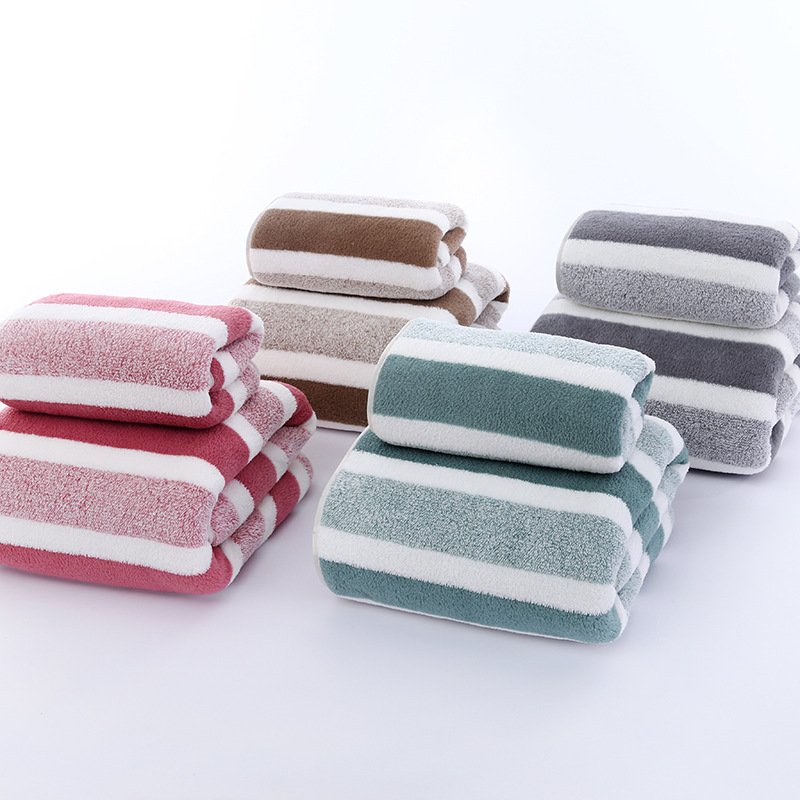 Home Textiles Towel Set - Zestaw 2 ręczników o wysokiej chłonności,