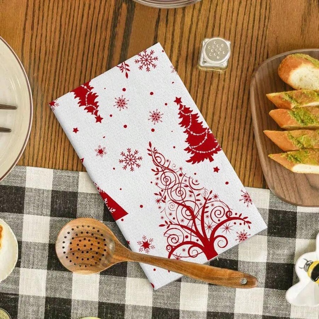 Home Textiles Towel Set - Ściereczki do naczyń z nadrukiem, ręczniki