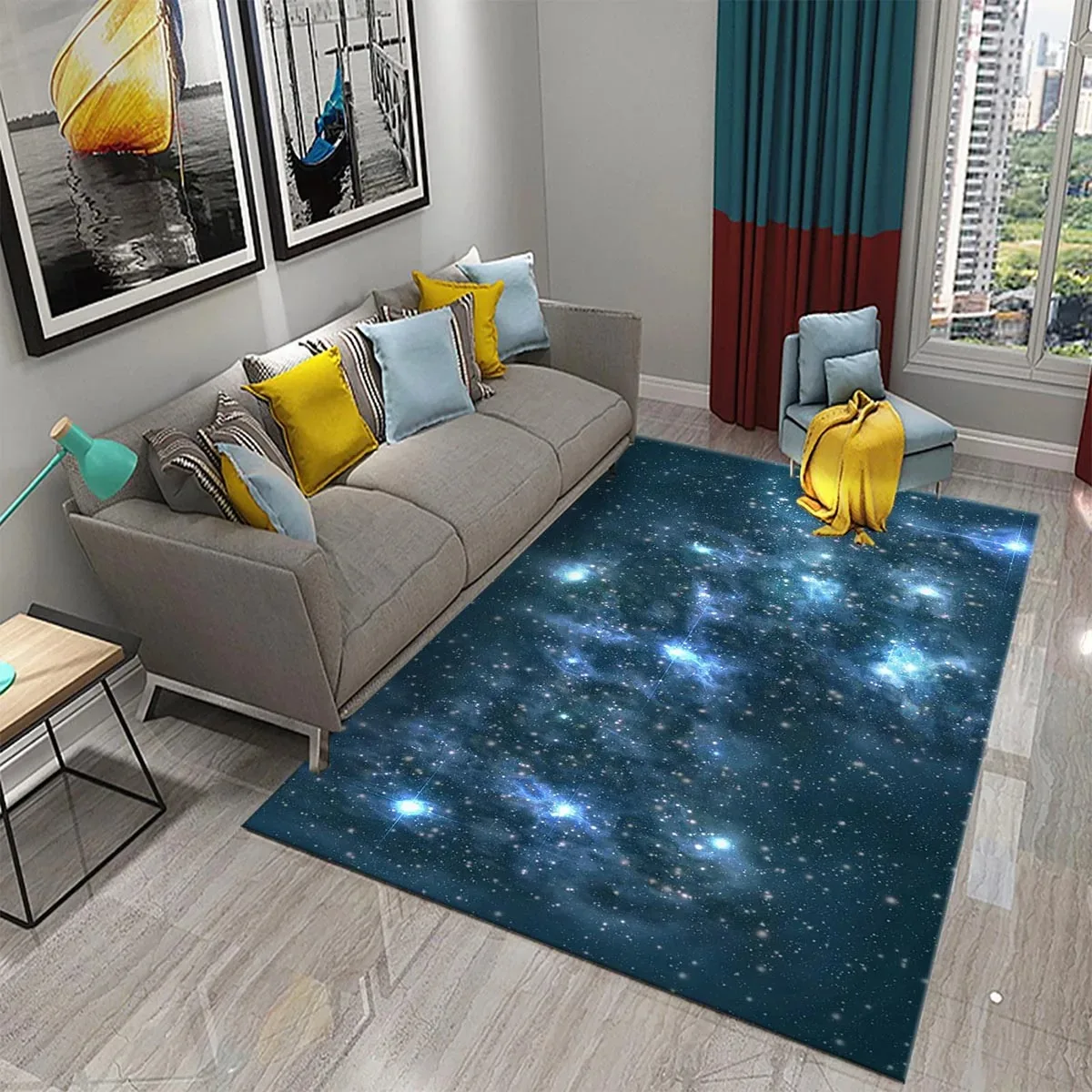 Dywan Gwiezdny Kosmos Galaktyk – Galaxy Home Textiles recenzja i cena