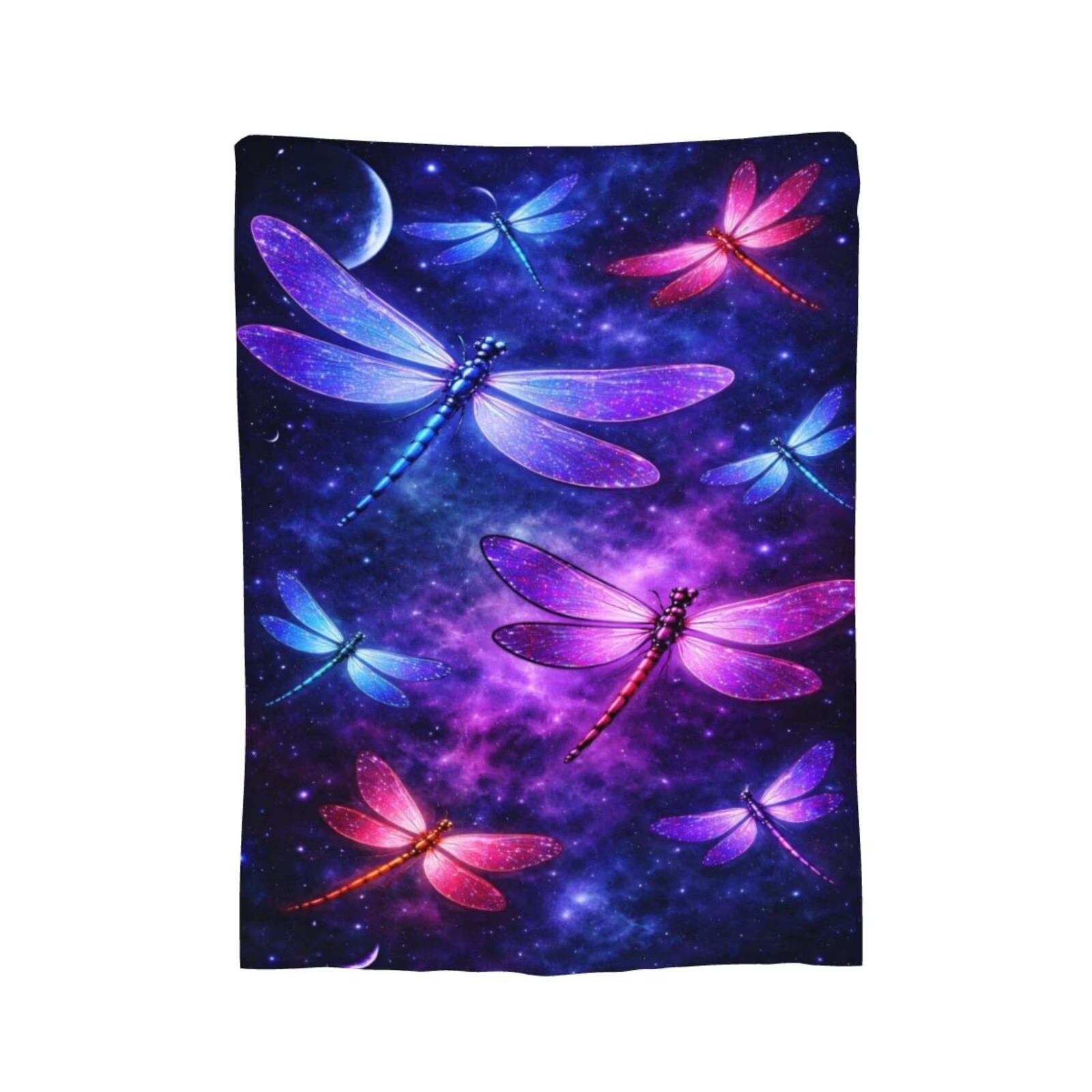 Koc z flaneli z motywem kosmic – Galaxy Home Textiles recenzja i cena