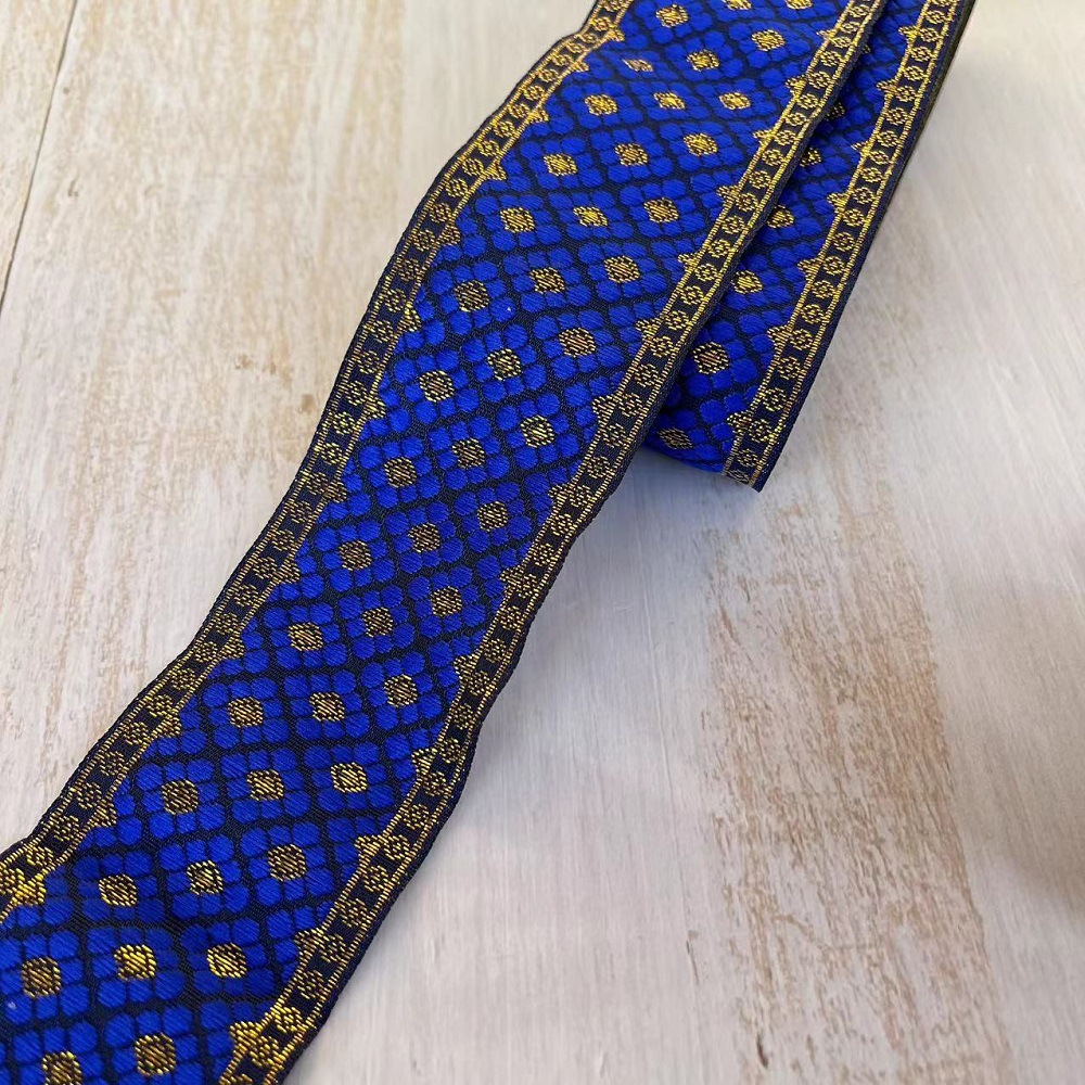 5 jardów Hmong Haft Żakardowa  – Home Textiles India recenzja i cena