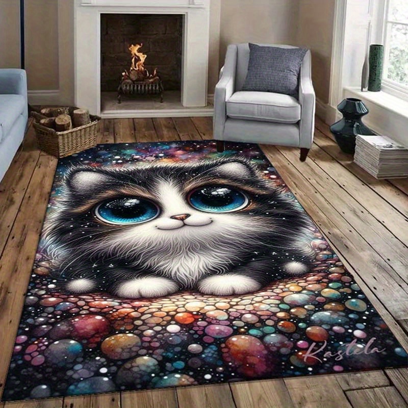 Dywan Galaxy Cat do przytulnyc – Galaxy Home Textiles recenzja i cena