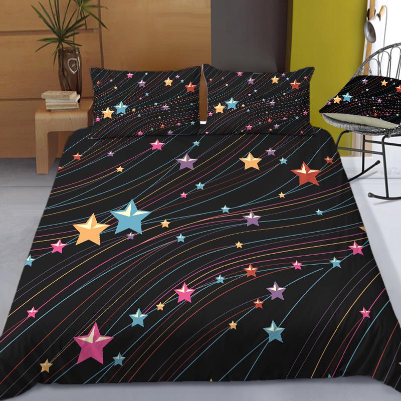 Zestaw pościeli z gwiazdami na – Galaxy Home Textiles recenzja i cena