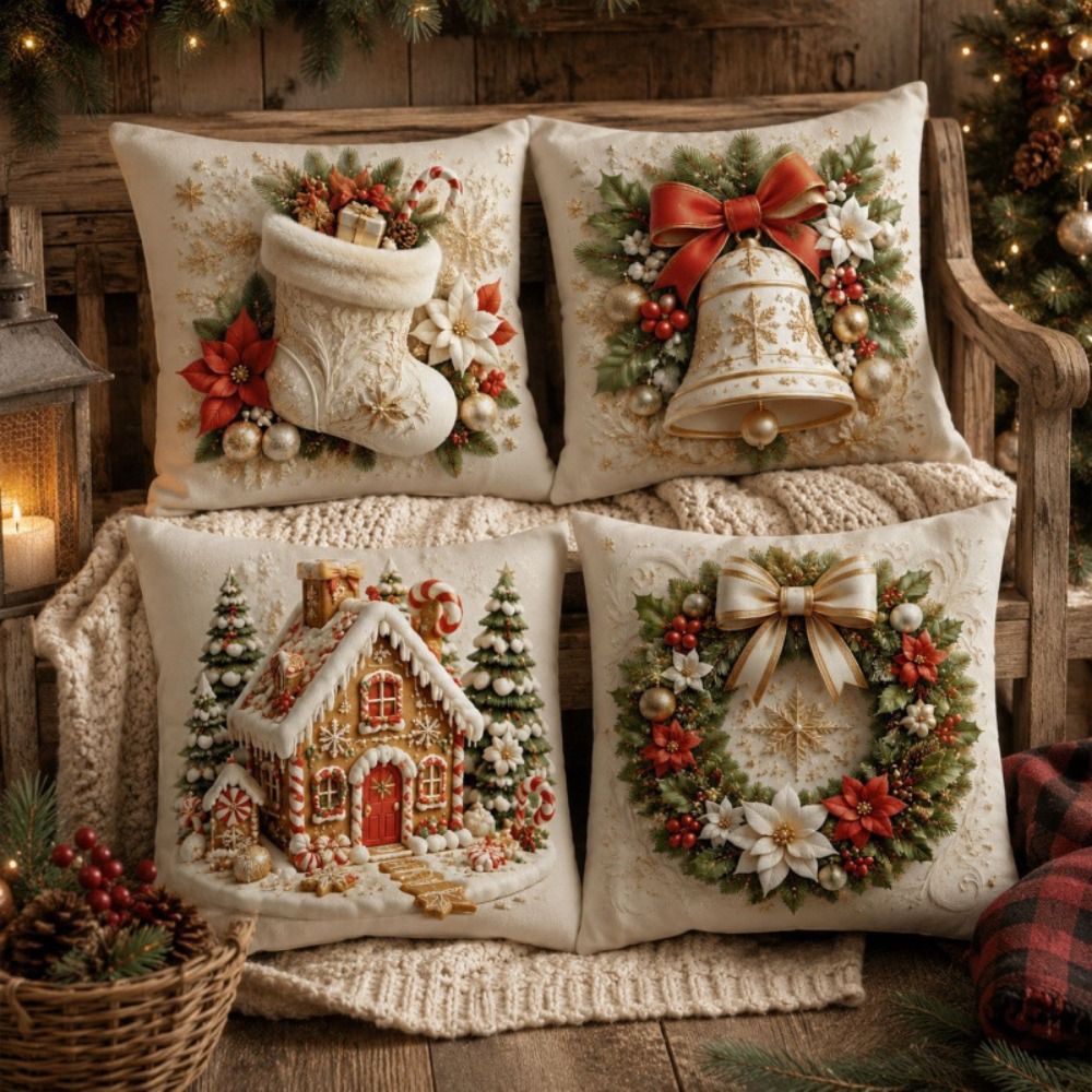 4 sztuki poszewek na poduszki  – Home Textiles Towel Set recenzja i cena