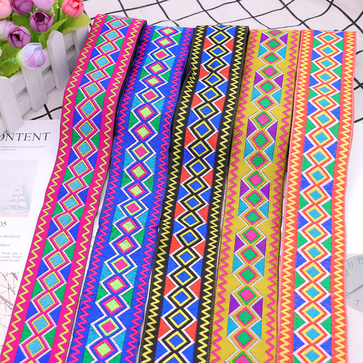 5 jardów ścieg haft żakardowe  – Home Textiles India recenzja i cena