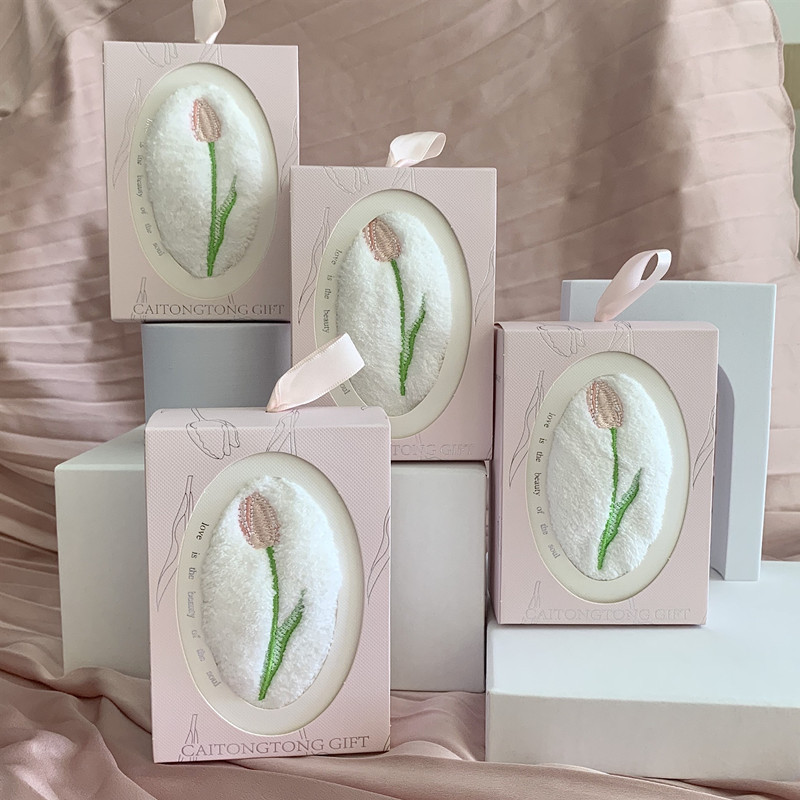 Haftowany ręcznik do rąk z tul – Home Textiles Towel Set recenzja i cena
