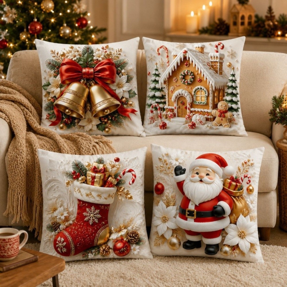 4 szt. poszewek na poduszki 45 – Home Textiles Towel Set recenzja i cena