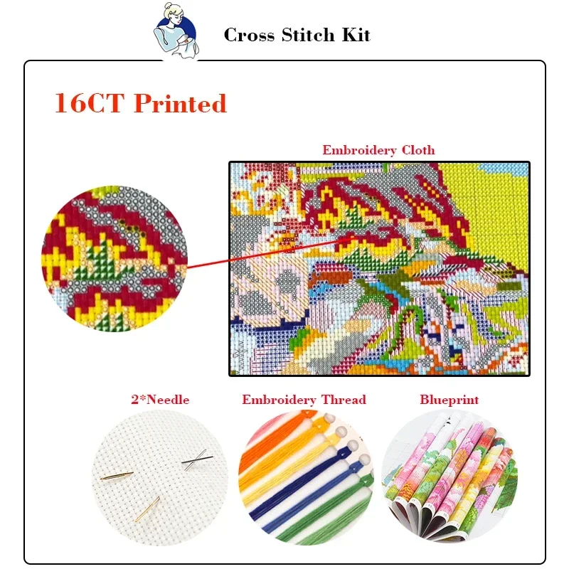 Joy Sunday Zestaw do haftu krz – Home Textiles Discount recenzja i cena